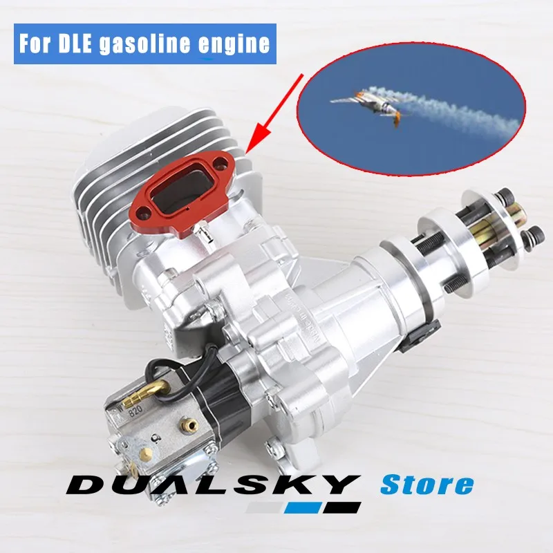 Brushless Motor Thrust Test Stand - DLE ガソリンエンジンユニバーサルエキゾーストパイプ煙修正部品修正されたインターフェース/煙発生器/スモークポンプ
